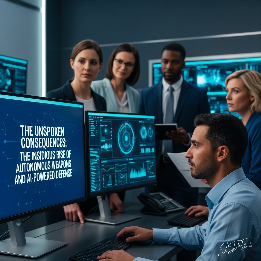 The Unspoken Consequences: The Insidious Rise of Autonomous Weapons and AI-Powered Defense
