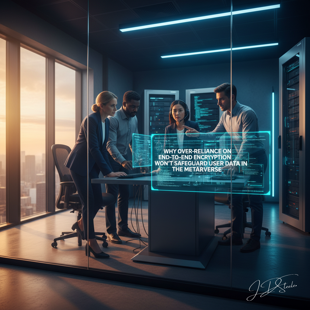 Why Over-Reliance on End-to-End Encryption Won't Safeguard User Data in the Metaverse.
