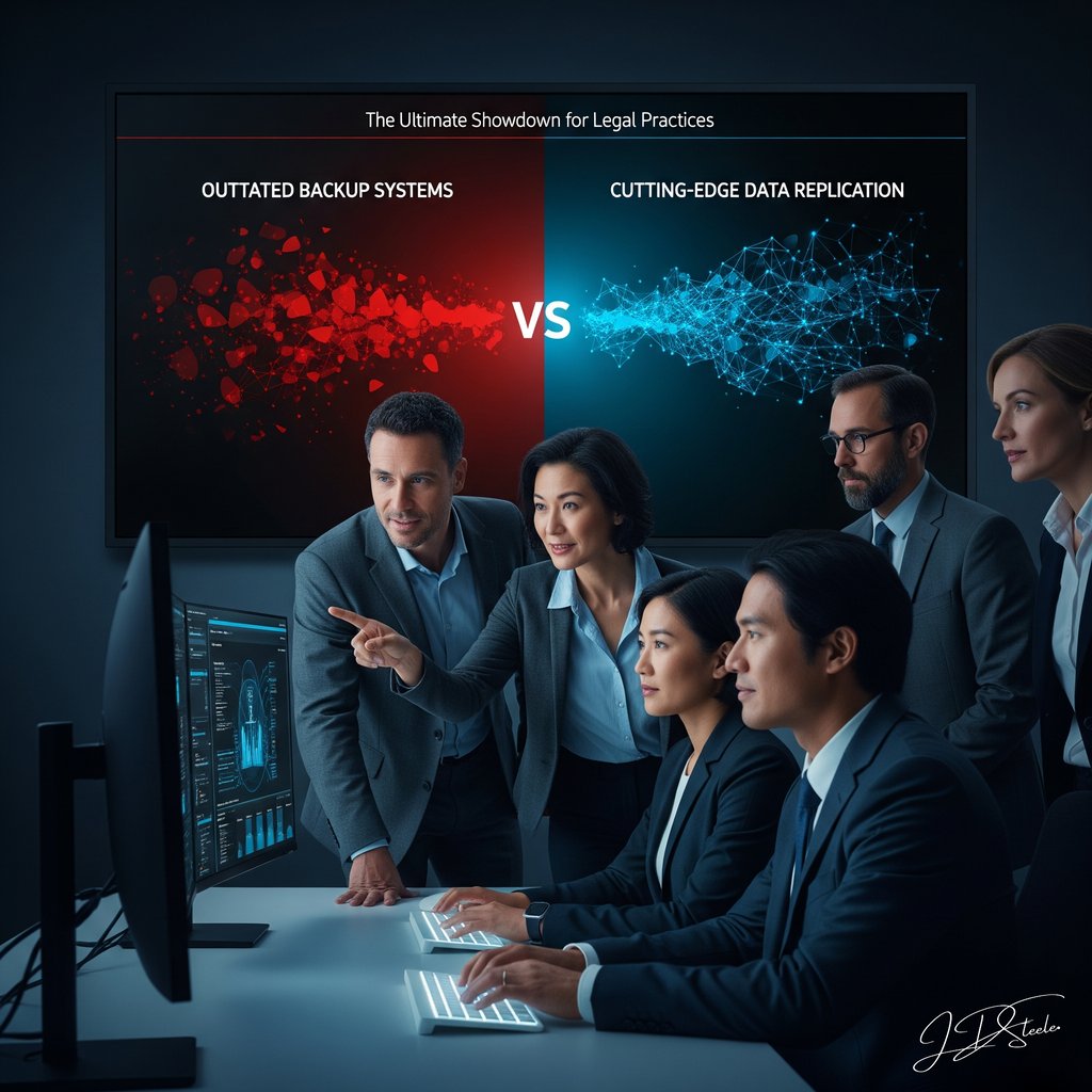 Outdated Backup Systems vs. Cutting-Edge Data Replication: The Ultimate Showdown for Legal Practices