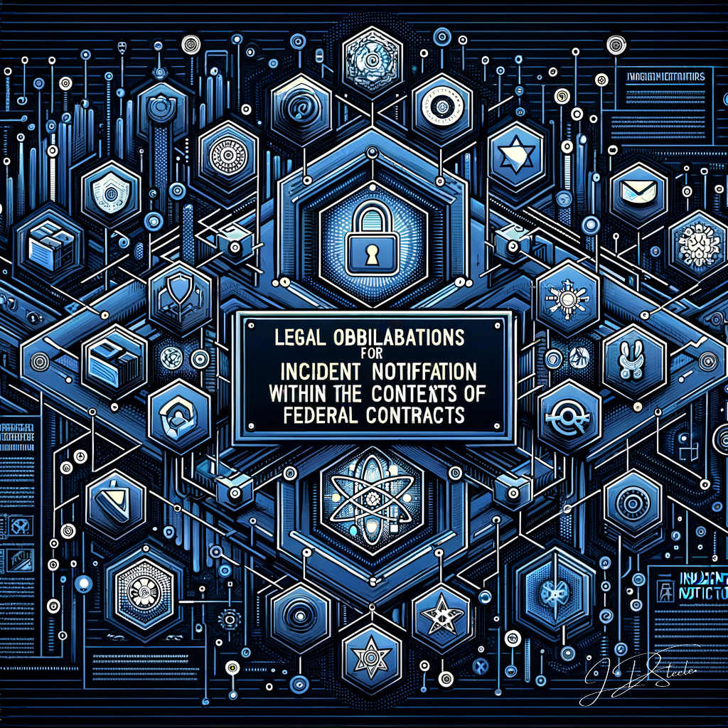 Cybersecurity Analysis: Legal obligations for incident notification in federal contracts