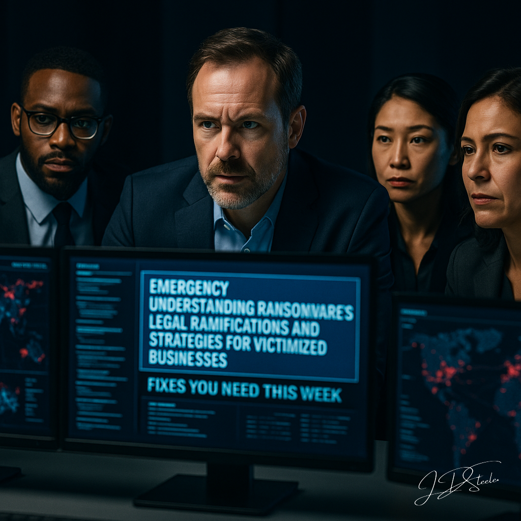 Emergency Understanding Ransomware'S Legal Ramifications And Strategies For Victimized Businesses Fixes You Need This Week