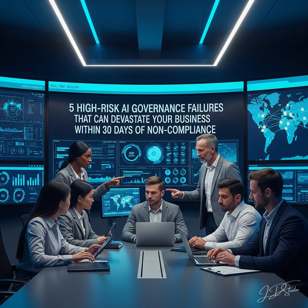 5 High-Risk AI Governance Failures That Can Devastate Your Business Within 30 Days of Non-Compliance