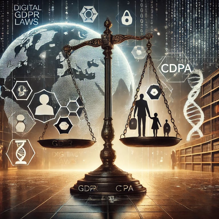 How Privacy Laws Like GDPR/CCPA Impact Global Custody Disputes