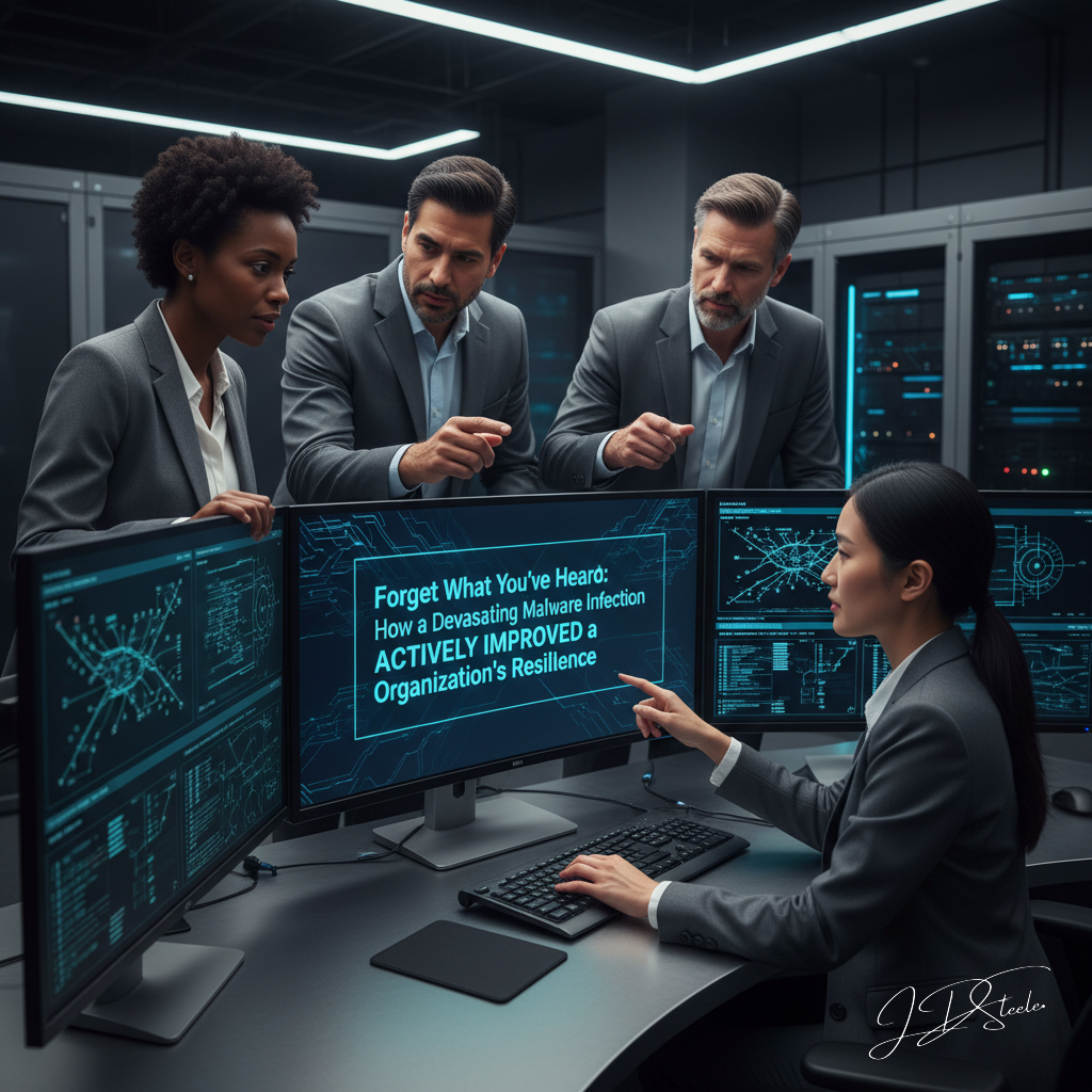 Forget What Youve Heard: How a Devastating Malware Infection ACTIVELY IMPROVED a Healthcare Organizations Resilience
