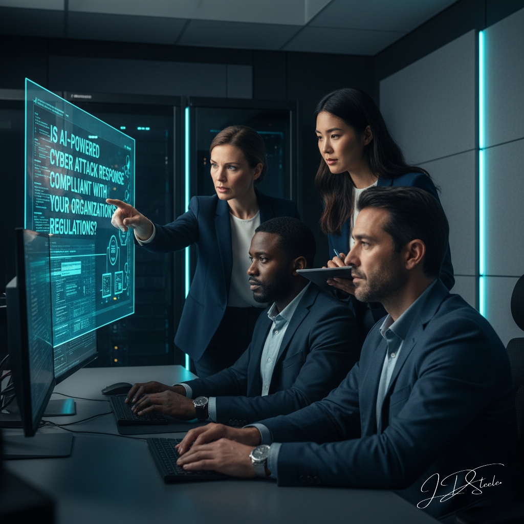 Is AI-Powered Cyber Attack Response Compliant with Your Organization's Regulations?