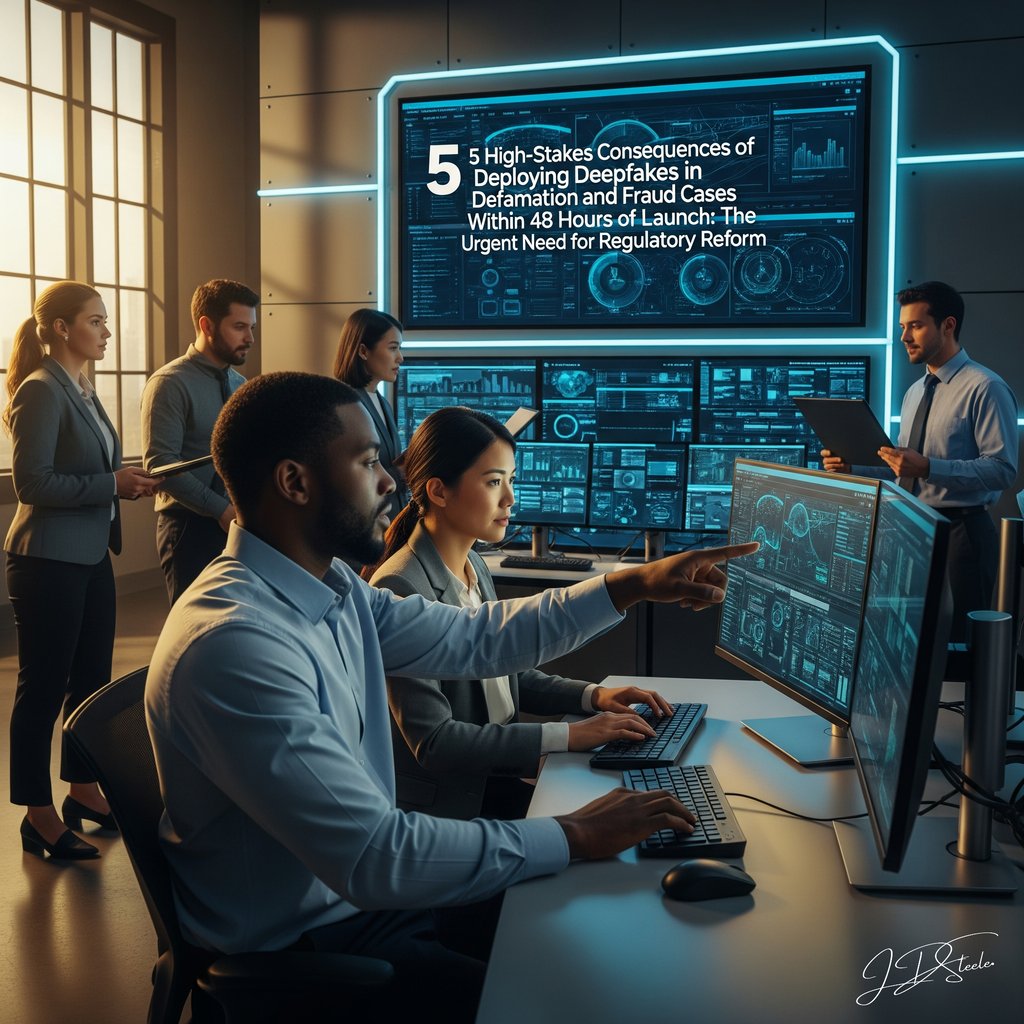 5 High-Stakes Consequences of Deploying Deepfakes in Defamation and Fraud Cases Within 48 Hours of Launch: The Urgent Need for Regulatory Reform