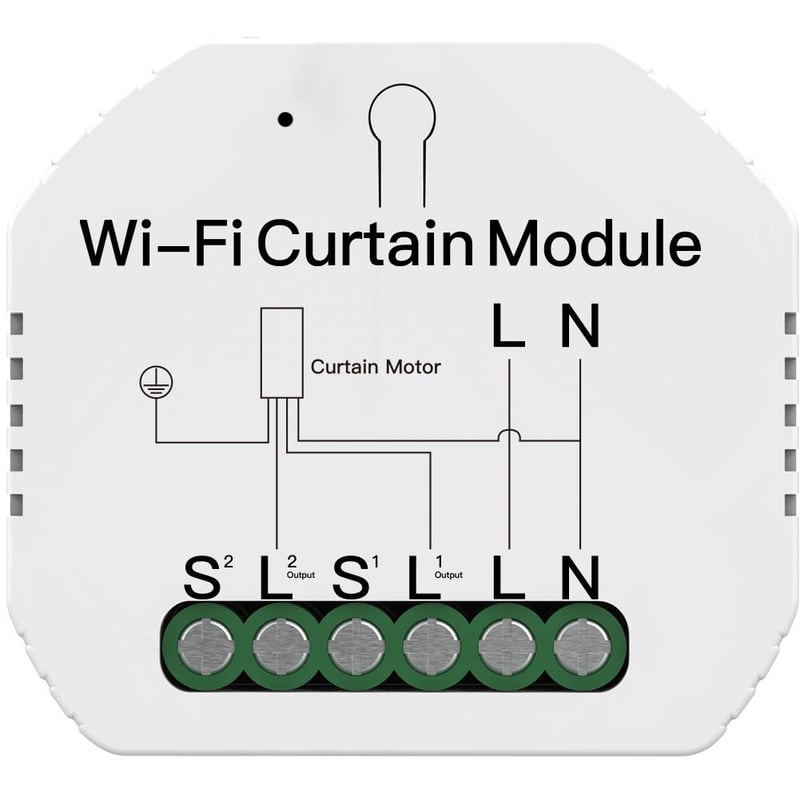 Modul Smart WiFi pentru Perdele MOES - Control Vocal, Timer și Compatibilitate Alexa/Google Home - imagine 1