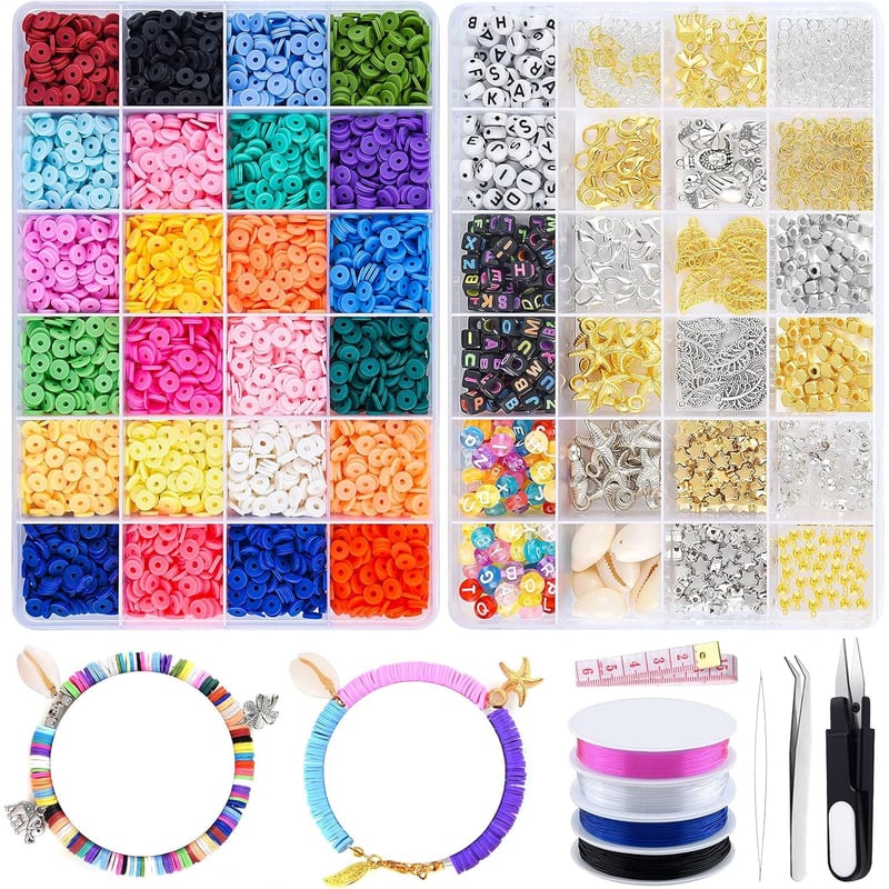 Lot en-gros 24 bucati – Kit complet pentru bijuterii DIY <span style="color:green;"> (Nou)</span> - imagine 1