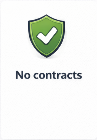 No contracts