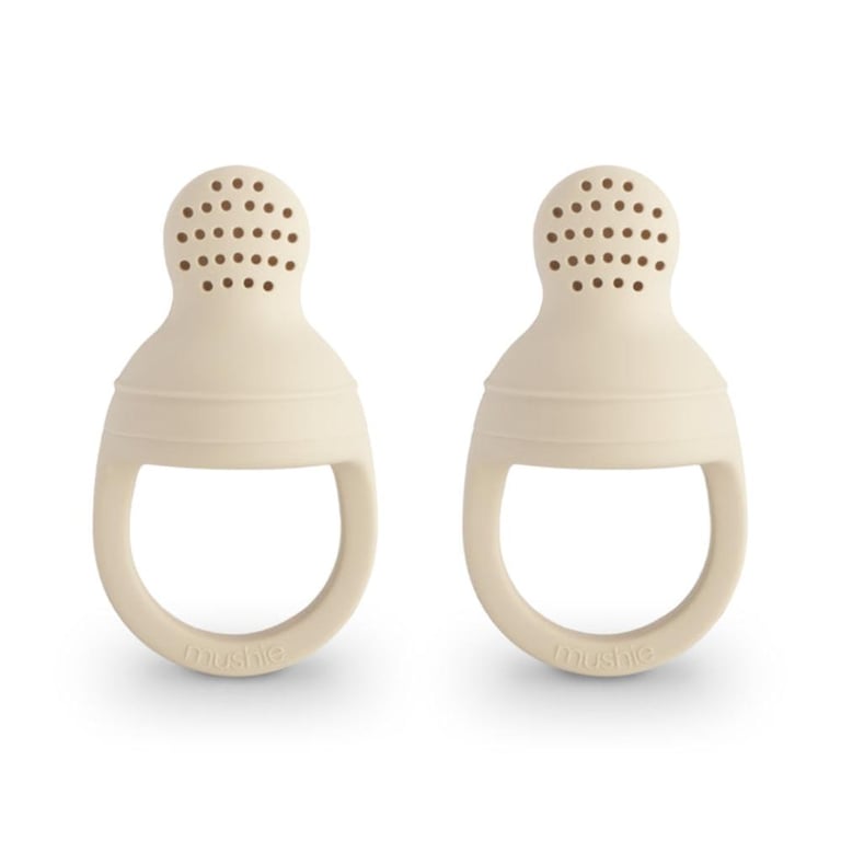 Mushie - Silicone Fresh Food Feeder - Shifting Sands