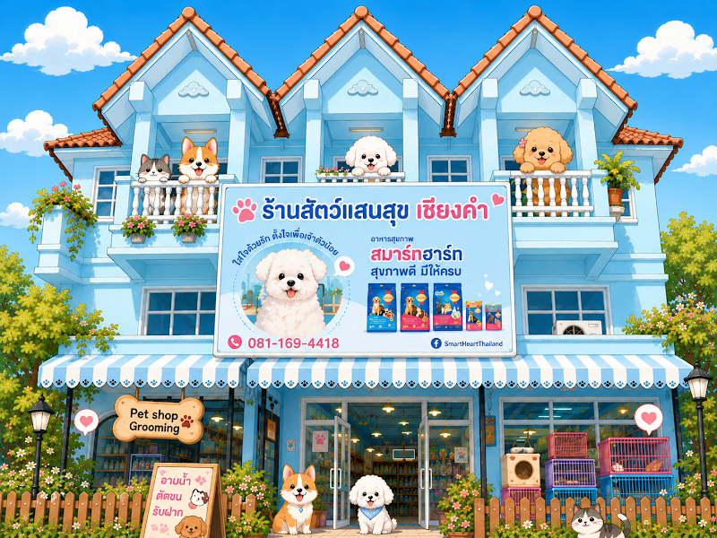 ร้านสัตว์แสนสุข เชียงคำ
