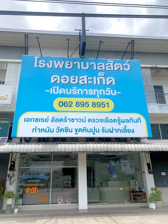 โรงพยาบาลสัตว์ดอยสะเก็ด Doisaket animal hospital