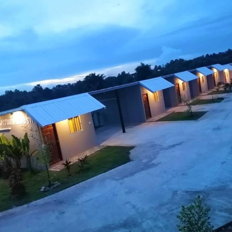 โรงแรม​บ้านสวน​ความฮัก​ ​รีสอร์ท​ อ.​ส​หัส​ขันธ์​ จ.กาฬสินธุ์