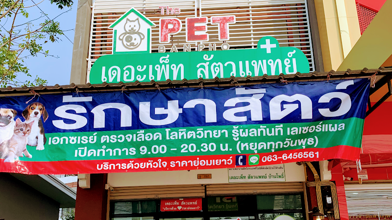 เดอะเพ็ท สัตวแพทย์ รักษาสัตว์ฉะเชิงเทรา