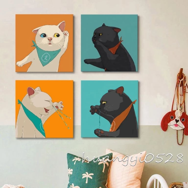 ภาพวาดแมว