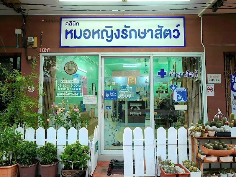 คลินิกหมอหญิงรักษาสัตว์