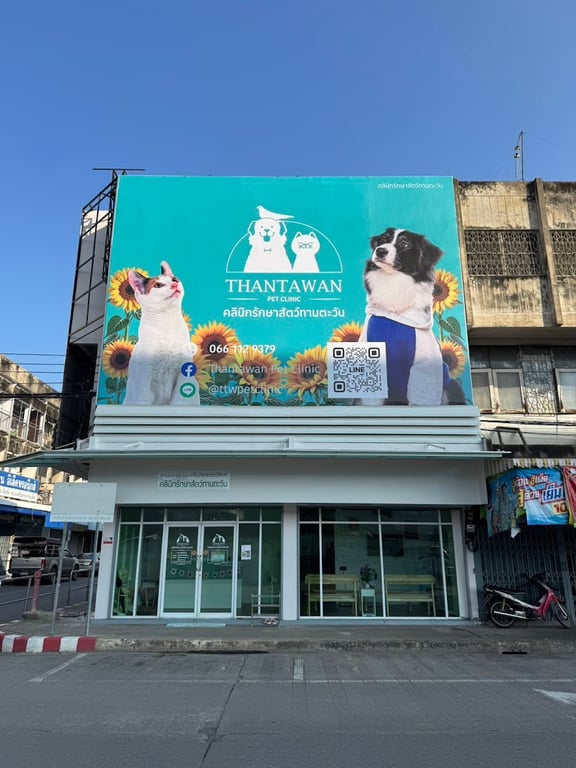 คลินิกรักษาสัตว์ทานตะวัน