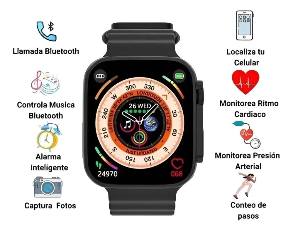 Smartwatch Reloj Inteligente