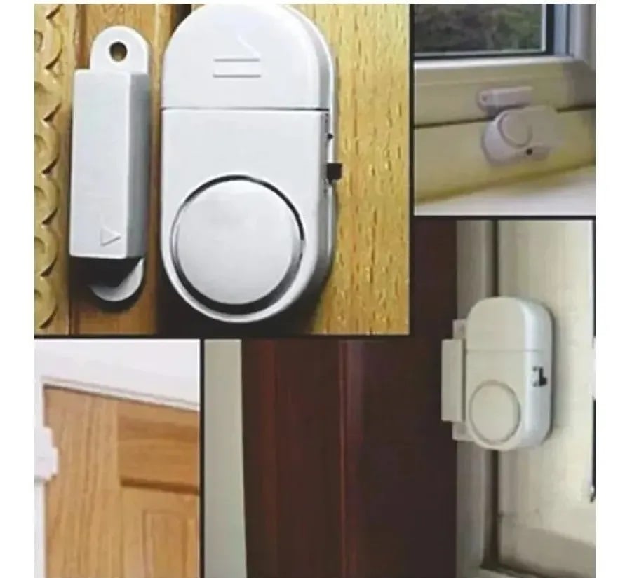 Alarma Seguridad Hogar Para Puerta Ventana