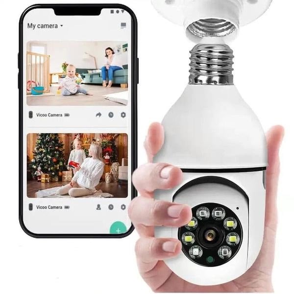 Cámara Foco IP Con Movimiento Parlante Sócalo Para Memoria Accesorios Incluidos