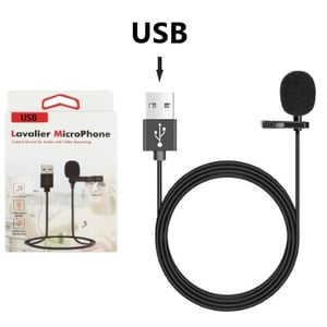 Micrófono Corbatero Entrada Usb - Pc Notebook Otros