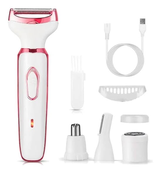 ( H ) Depiladora Recargable Daling 5 En 1 Portatil Usb