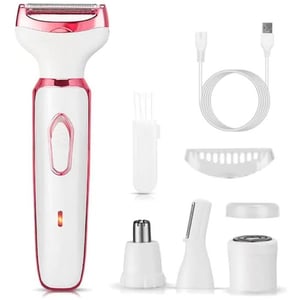 ( H ) Depiladora Recargable Daling 5 En 1 Portatil Usb