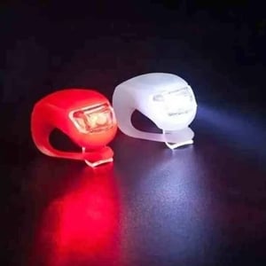Luces para bicicleta delantera Blanca y trasera Roja.