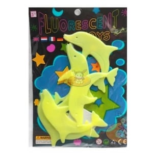 Figuras Fluorescentes Brilla En Oscuridad Modelo: X5 Delfines