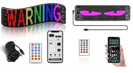 LUZ LED PARA AUTO 🚓 . OJITOS CANCHEROS. IDEAL PARA PERSONALIZAR TU VEHICULO.