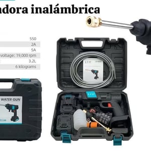 Hidrolavadora Inalambrica Portátil Recargable Bateria