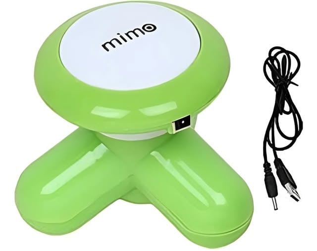 Masajeador Mini Portátil Eléctrico Vibra Relajación Usb