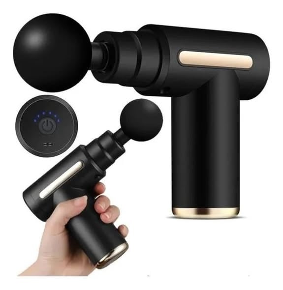Pistola Masajeadora Portátil Massage Gun 60W 6 Velocidades Inalámbrica