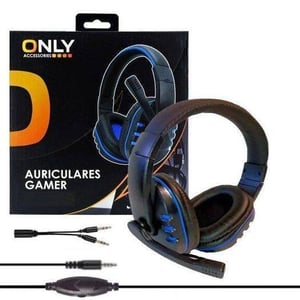 Auriculares Gamer Only G13  Con Mic.  Volumen  Ps4  Celulares  + Adaptador Pc