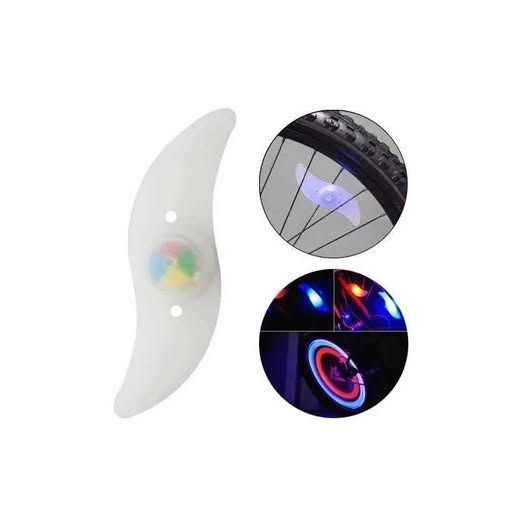 Luz Led Rayos Baliza Bicicleta 3 Modos Timalo Color Na
