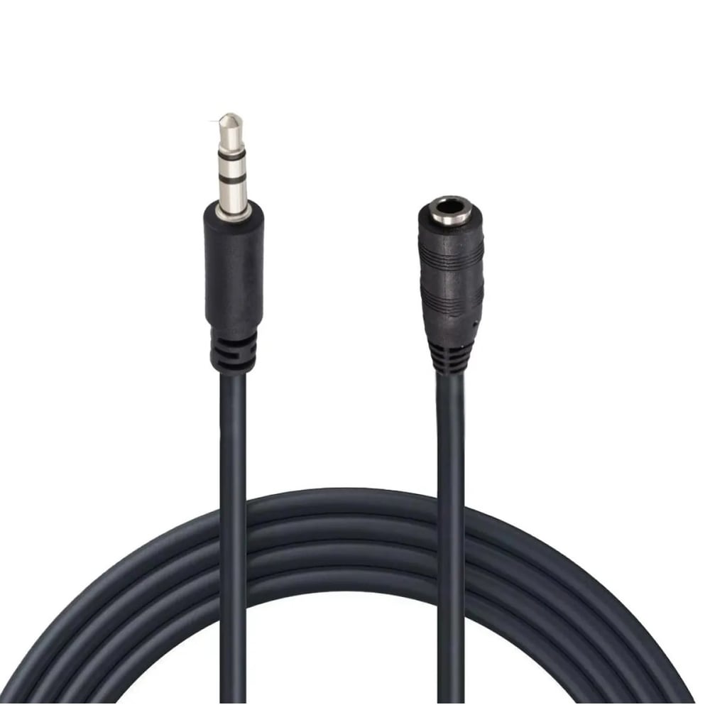 Extensor 1.5M Alargue Cable Audio Plug Hembra a Plug Macho