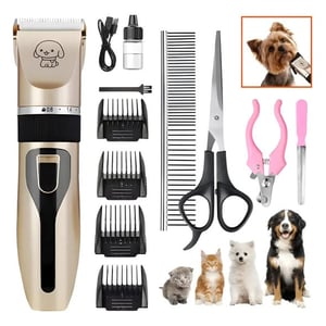 ( H ) Cortadora de Pelo para Mascotas Time CRT-110021 Inalámbrica Dorado