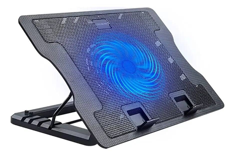 Base De Apoyo Para Notebook Con Cooler Y Led