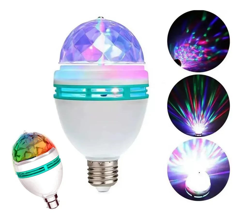 Foco Colores Boliche Veoquiero Rgb