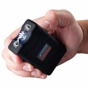 Picana Electrica con Linterna Defensa Personal Recargable Con funda