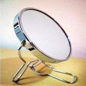 Espejo Doble Faz  Aumento Maquillaje