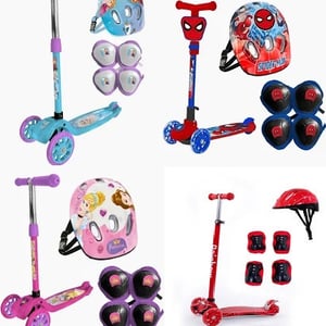 Monopatín 3 ruedas scooter