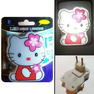 Luz De Noche Kitt Lámpara  Velador Enchufe V220