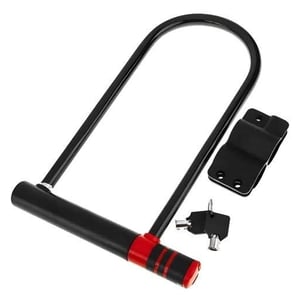 Traba Reforzada Seguridad Tipo U 180x 320mm Moto/bicicleta