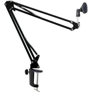 Soporte Microfono Mesa Estudio Brazo Articulado + Pipeta