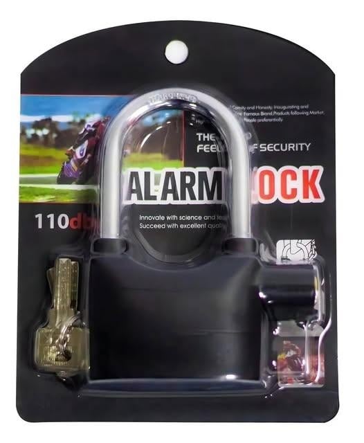 Candado Alarma 110 Db Alarma Lock Para Motos Bicicletas