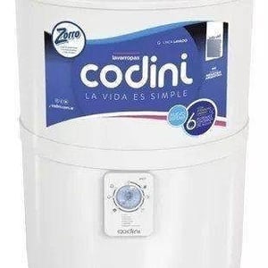 ( P ) Lavarropas Codini Silent  10kg 6 Programas De Lavado