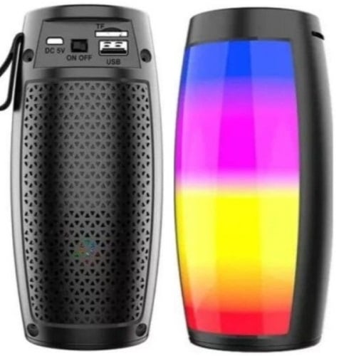 Parlante Bluetooth Royal Rgb 15x8Cm Led On/Off Radio Entrada Usb Micro Sd