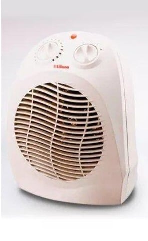 Caloventor Liliana Hot Wind 2000w con termostato color Blanco