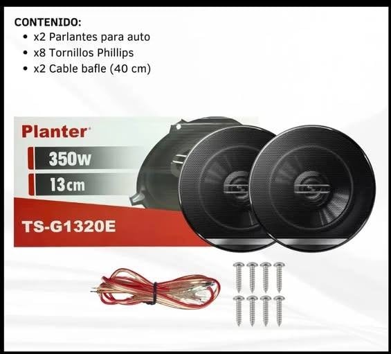 PARLANTE PARA AUTO 350W - TSG1320 - PLANTER